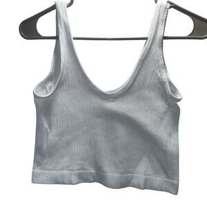 Out From Under Urban Outfitters White Ribbed Tank Top Women’s XL